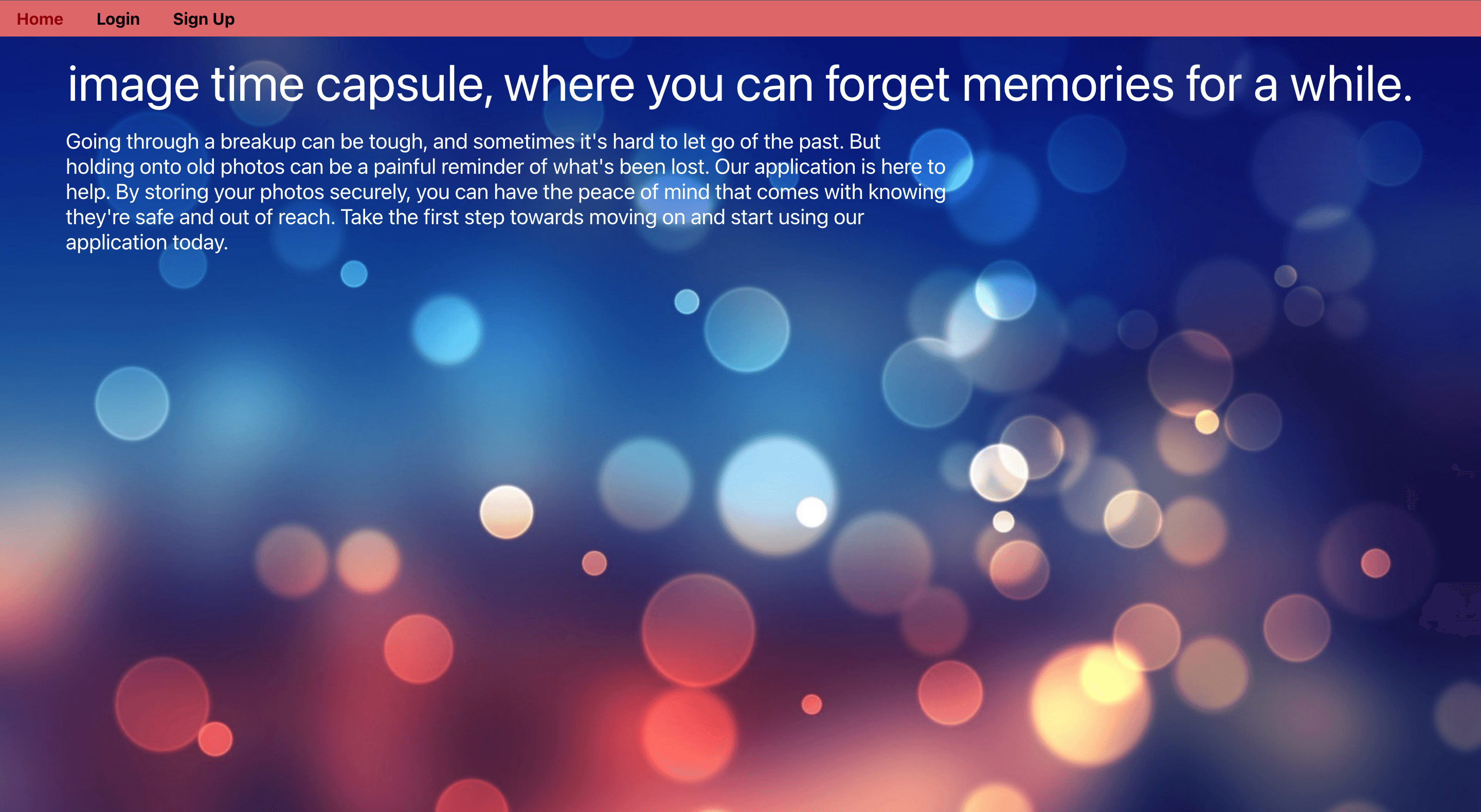 Image Time Capsule